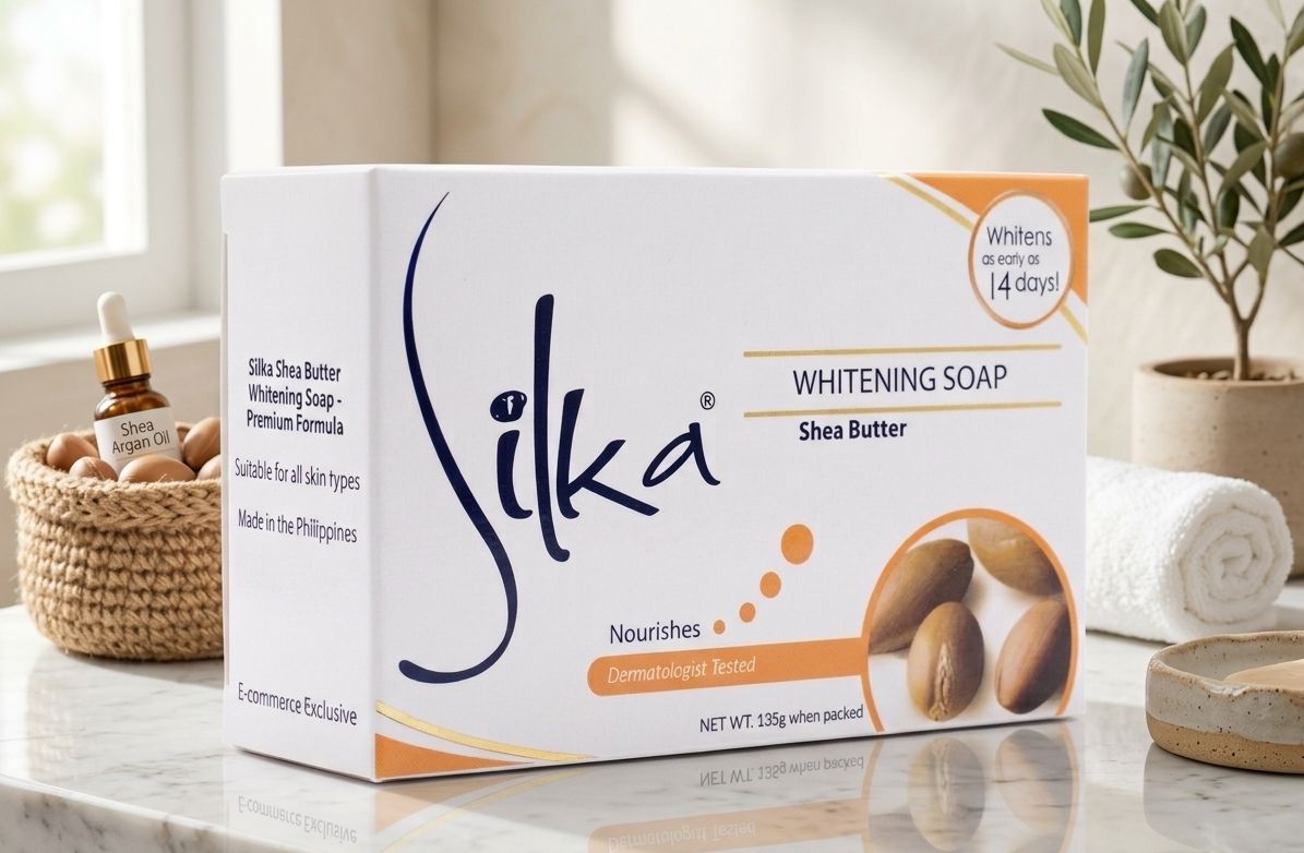 Silka whitening soap shea butter 100g | Buy Online | Saffronskins India