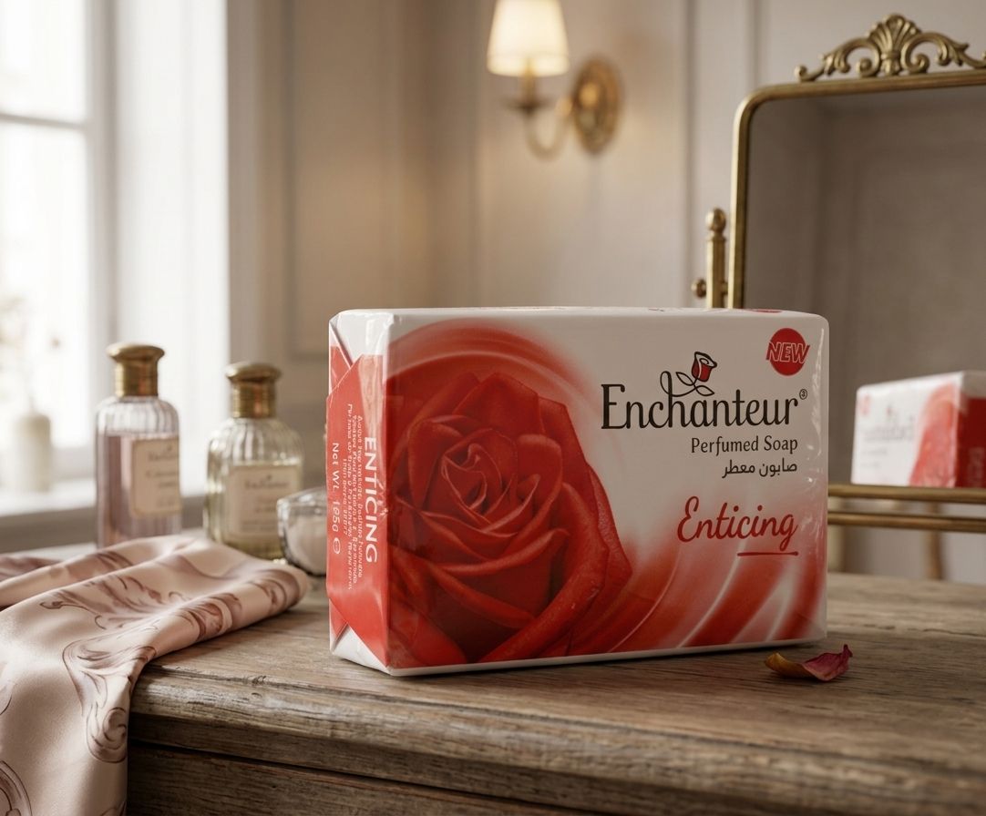 Enchanteur perfumed soap enticing 100g| Buy Online | Saffronskins India