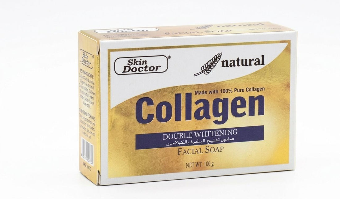 Skin doctor natural collagen double whitening facial soap 100g| Buy Online | Saffronskins India
