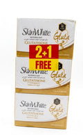 Skin white whitening soap glutathione +vitamin c for face and body buy2+1 free 100g| Buy Online | Saffronskins India