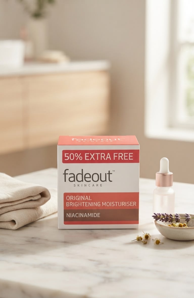 Fadeout skincare orginal brightining moisturiser niacinamie day cream| Buy Online | Saffronskins India