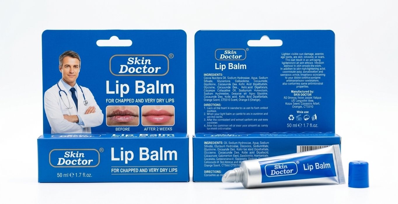 Skin doctor lip balm for chapped and very dry lips 50ml| Buy Online | Saffronskins India
