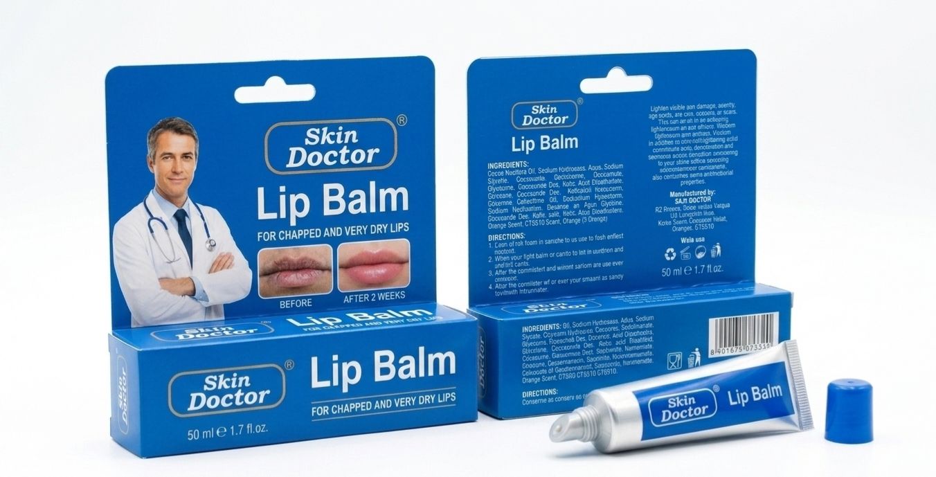 Skin doctor lip balm for chapped and very dry lips 50ml| Buy Online | Saffronskins India