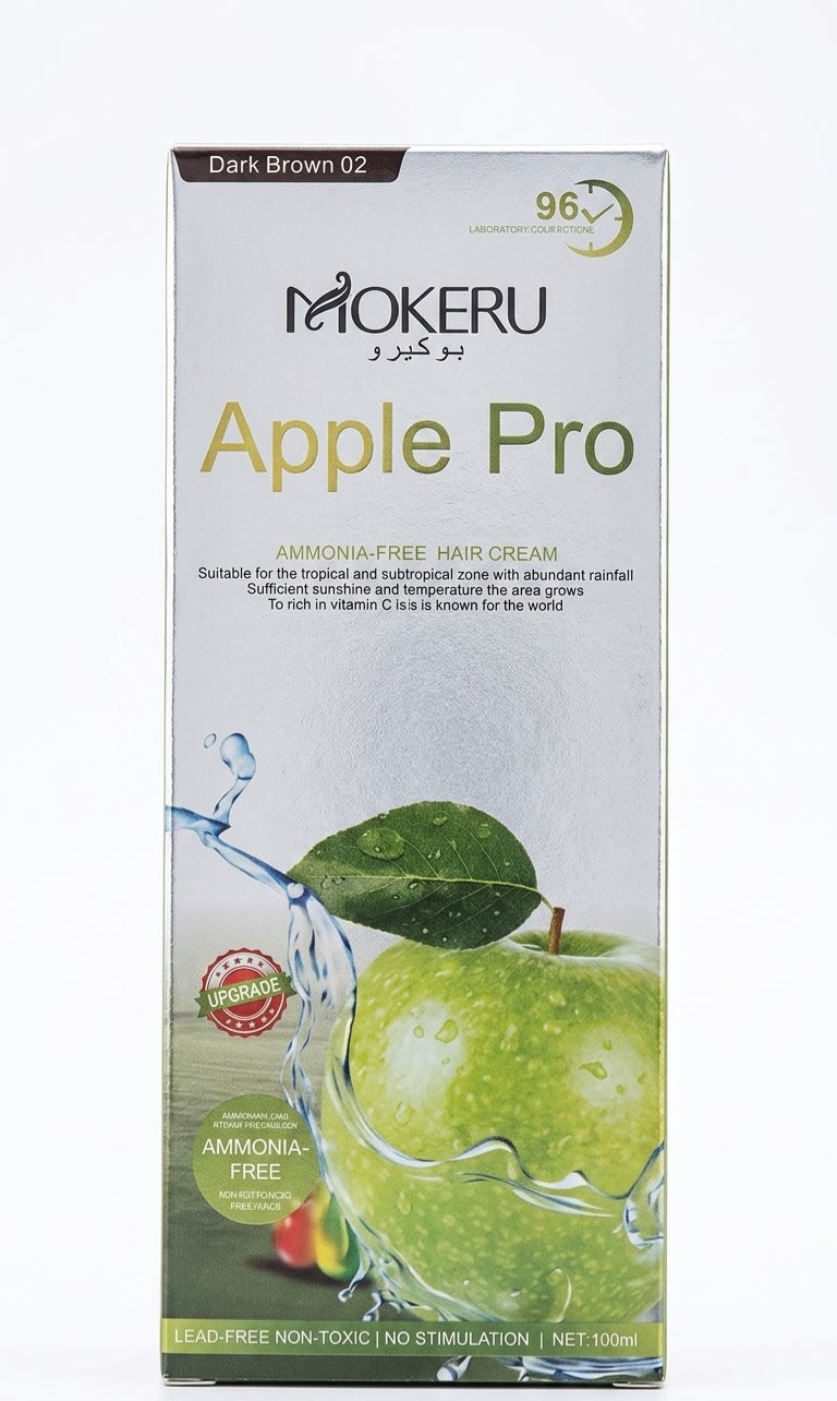 Mokeru apple pro amonia free hair cream 100ml | Buy Online | Saffronskins India