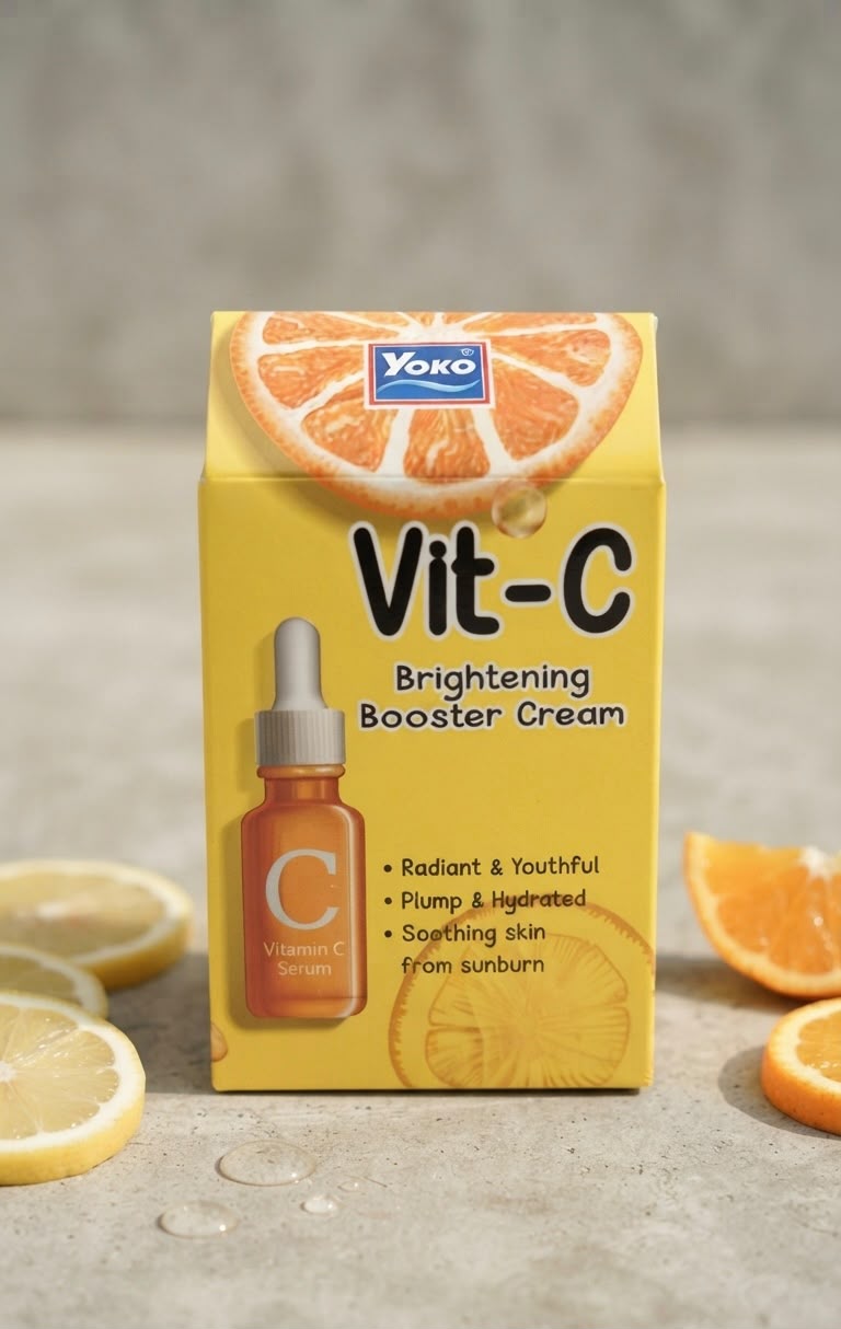 YOKO vitamin-c serum brightening booster cream| Buy Online | Saffronskins India