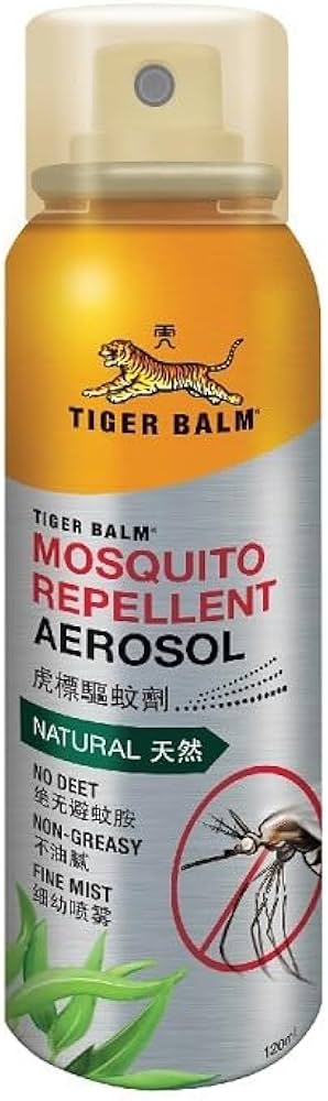 TIGER BALM mosquito repellent aerosol| Buy Online | Saffronskins India