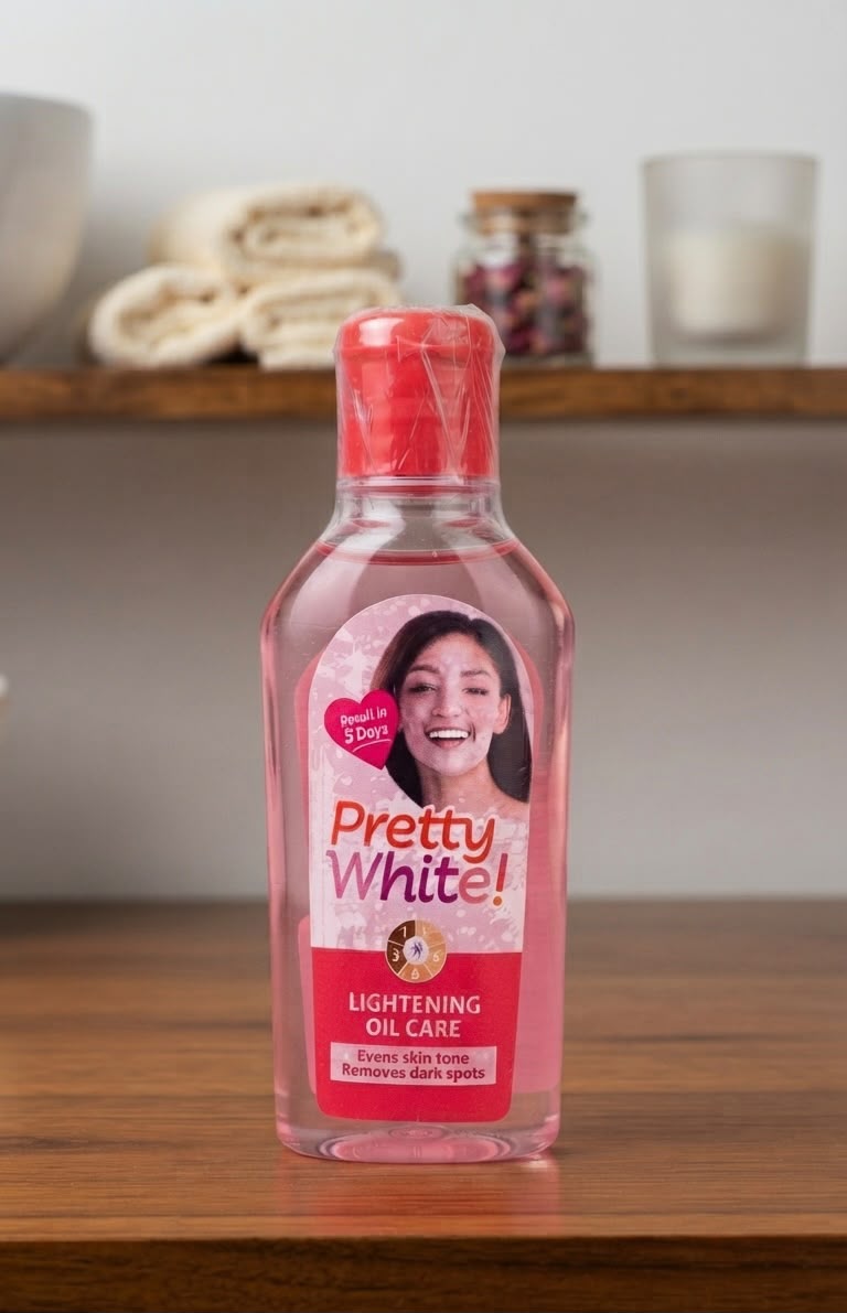 Pretty white lightening oil care remove dark spots| Buy Online | Saffronskins India