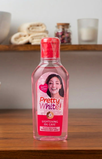 Pretty white lightening oil care remove dark spots| Buy Online | Saffronskins India