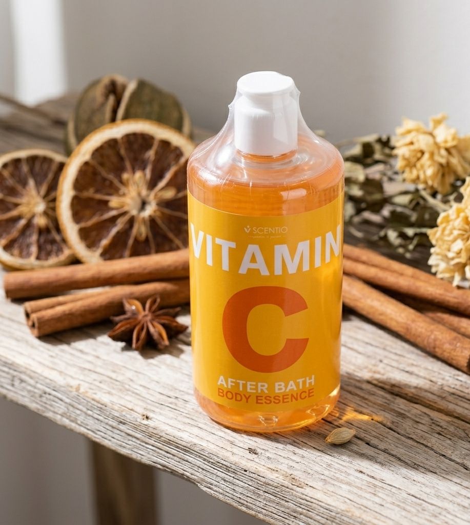 SCENTIO vitamin c after bath body essence 100 ML| Buy Online | Saffronskins India