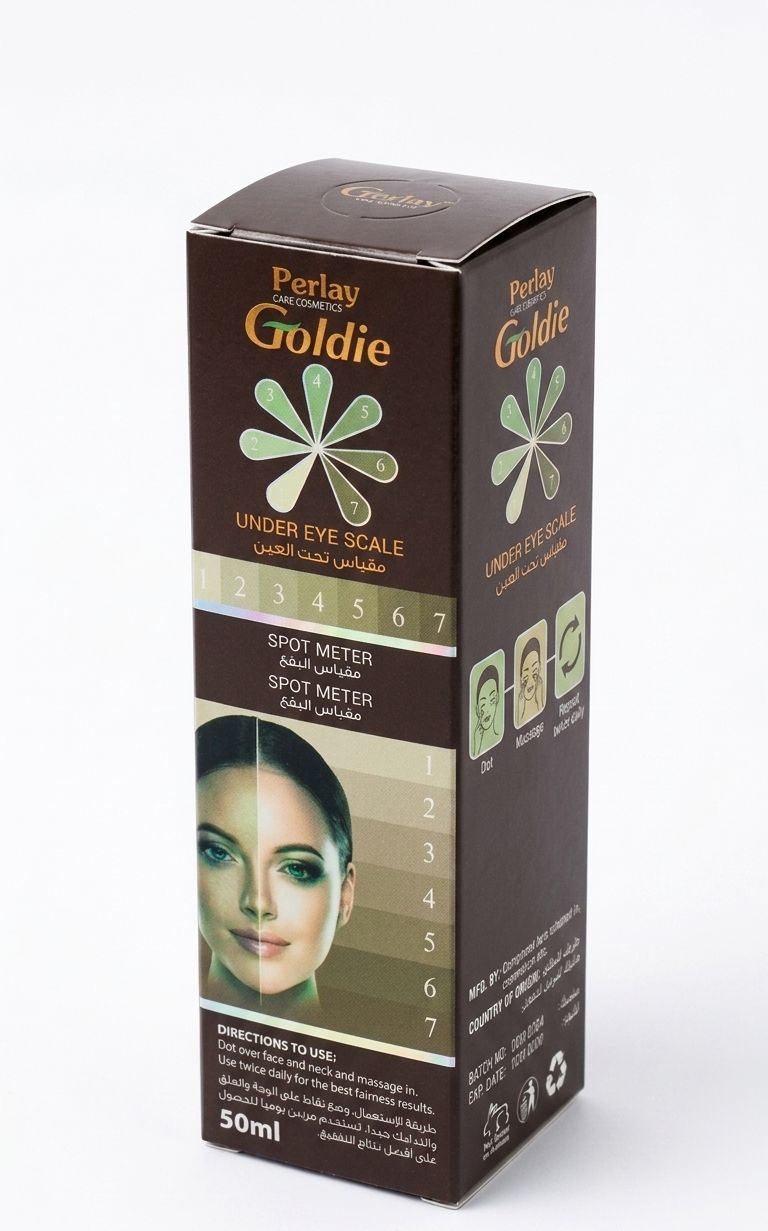 Perlay care cosmetice goldie under eye scale spot meter 50ml| Buy Online | Saffronskins India