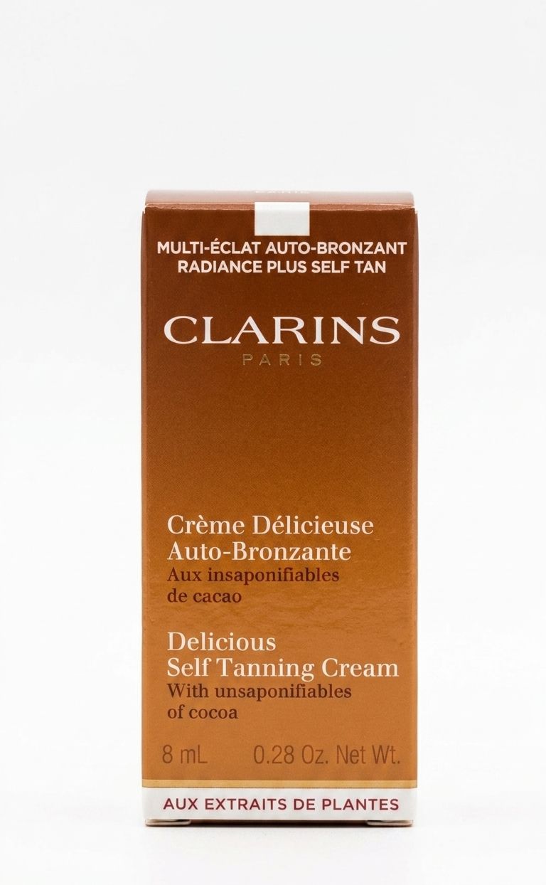 CLARINS paris creme delicieuse auto-bronzate 8ml| Buy Online | Saffronskins India