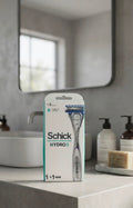 Schick hydro 3 7 hydrating gel pools 1+1 blade| Buy Online | Saffronskins India