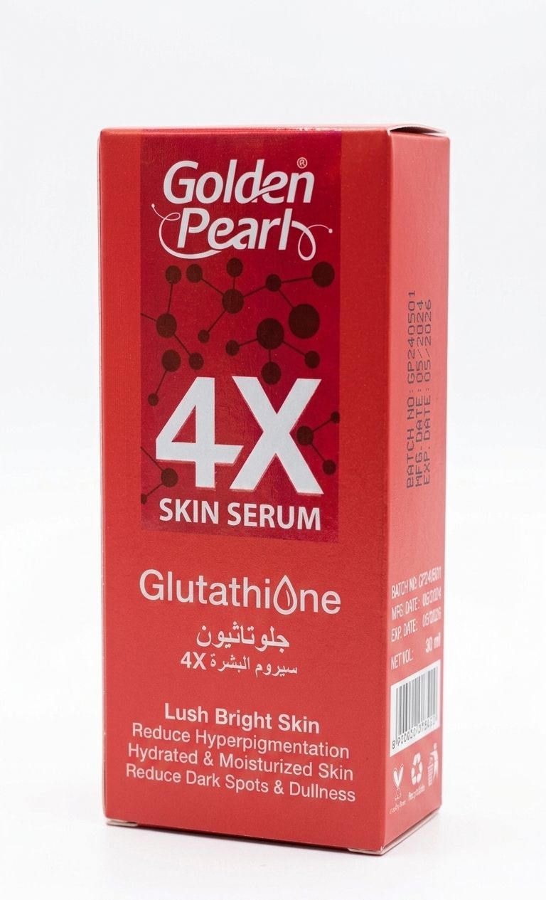 Golden pearl 4X slkin serum glutathione 30ml| Buy Online | Saffronskins India