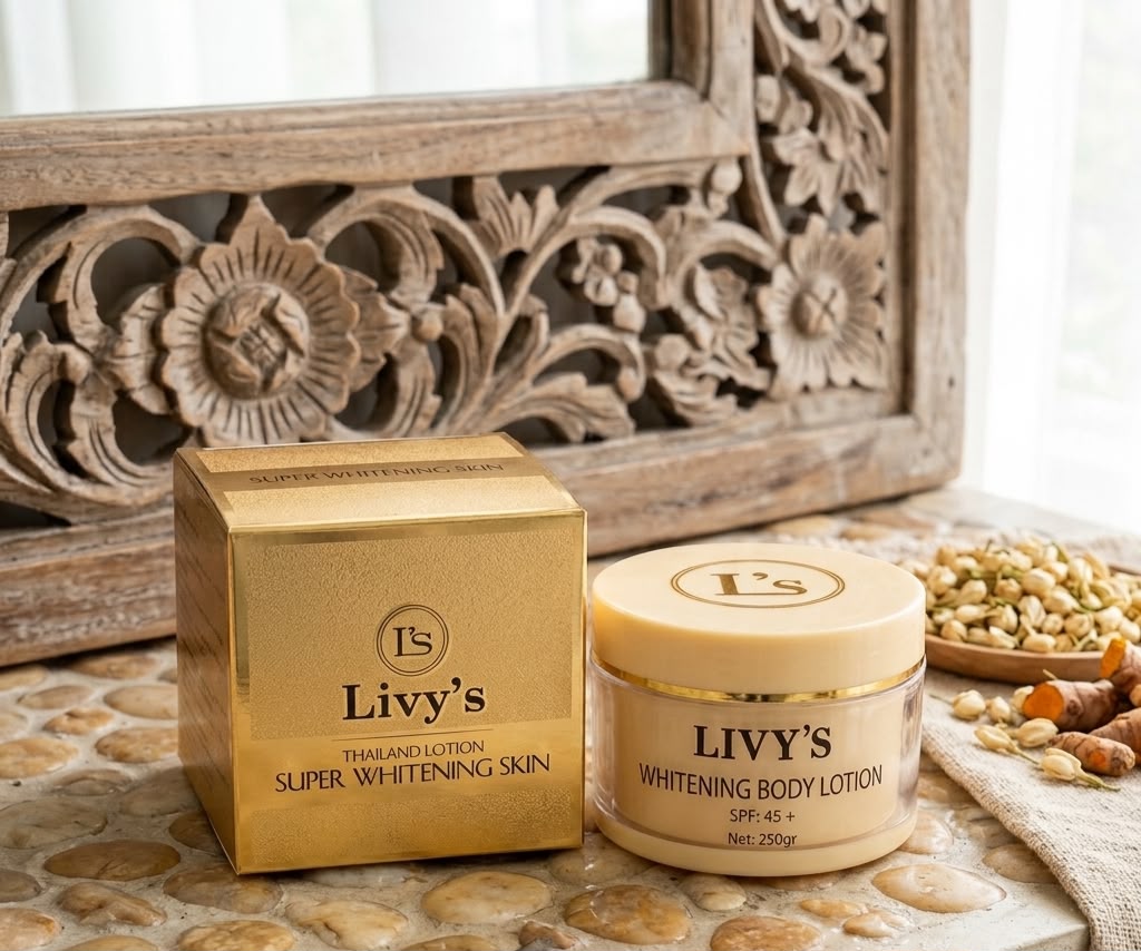 LIVY'S WHITENING BODY LOTION SPF 45+ 250G| Buy Online | Saffronskins India