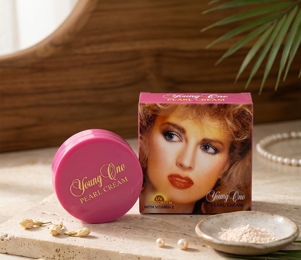 Young one pearl cream uv sunscreen with vitamin E| Buy Online | Saffronskins India