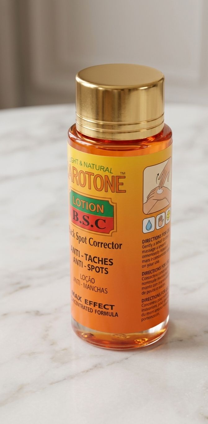 Light & natural Carotone lotion B.S.C black spot corrector| Buy Online | Saffronskins India