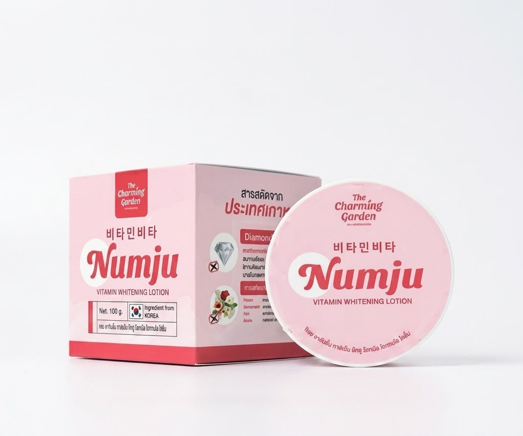 Numju the charming garden vitamin whitening lotion 100g| Buy Online | Saffronskins India
