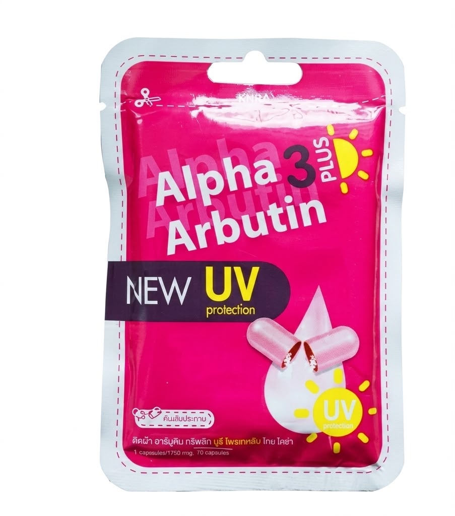 Alpha arbutin 3plus new uv protection capsules 70capsules| Buy Online | Saffronskins India