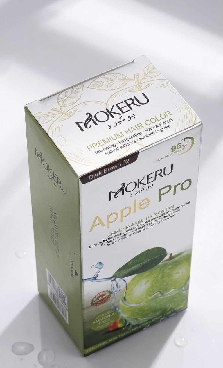 Mokeru apple pro amonia free hair cream 100ml | Buy Online | Saffronskins India