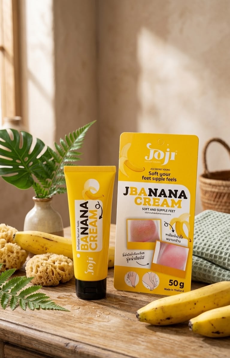 Joji banana cream soft and supple feet 50g| Buy Online | Saffronskins India