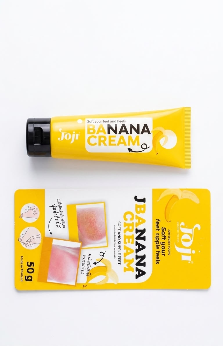 Joji banana cream soft and supple feet 50g| Buy Online | Saffronskins India