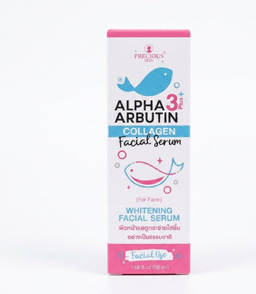 Alpha arbutin 3plus collagen face serum whitening facial serum 50ml| Buy Online | Saffronskins India