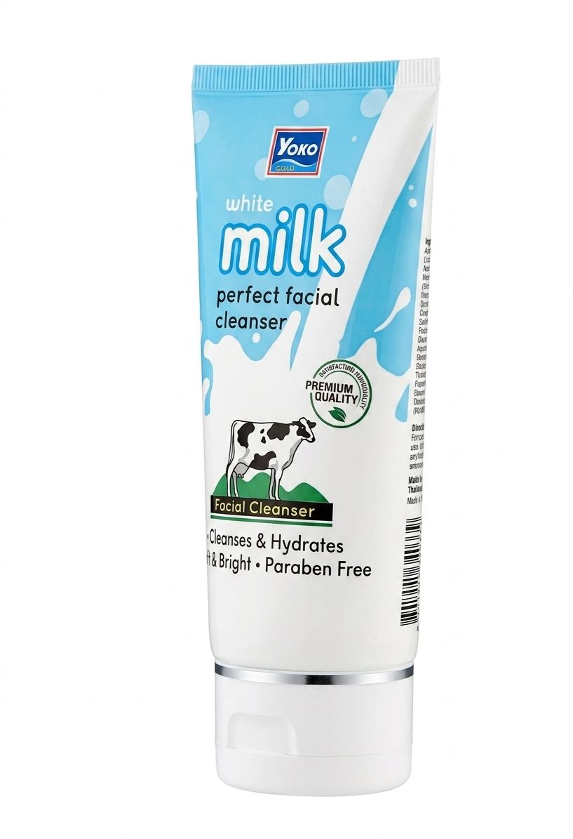 YOKO white milk perfect facial cleanser 100g| Buy Online | Saffronskins India