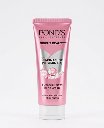 POND'S SKIN INSTITUTE BRIGHT BEAUTY NIACINAMIDE B3 face wash 100g| Buy Online | Saffronskins India