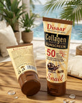 Disaar collagen moisten more sunscreen spf 50 pa +++ snail 50g| Buy Online | Saffronskins India