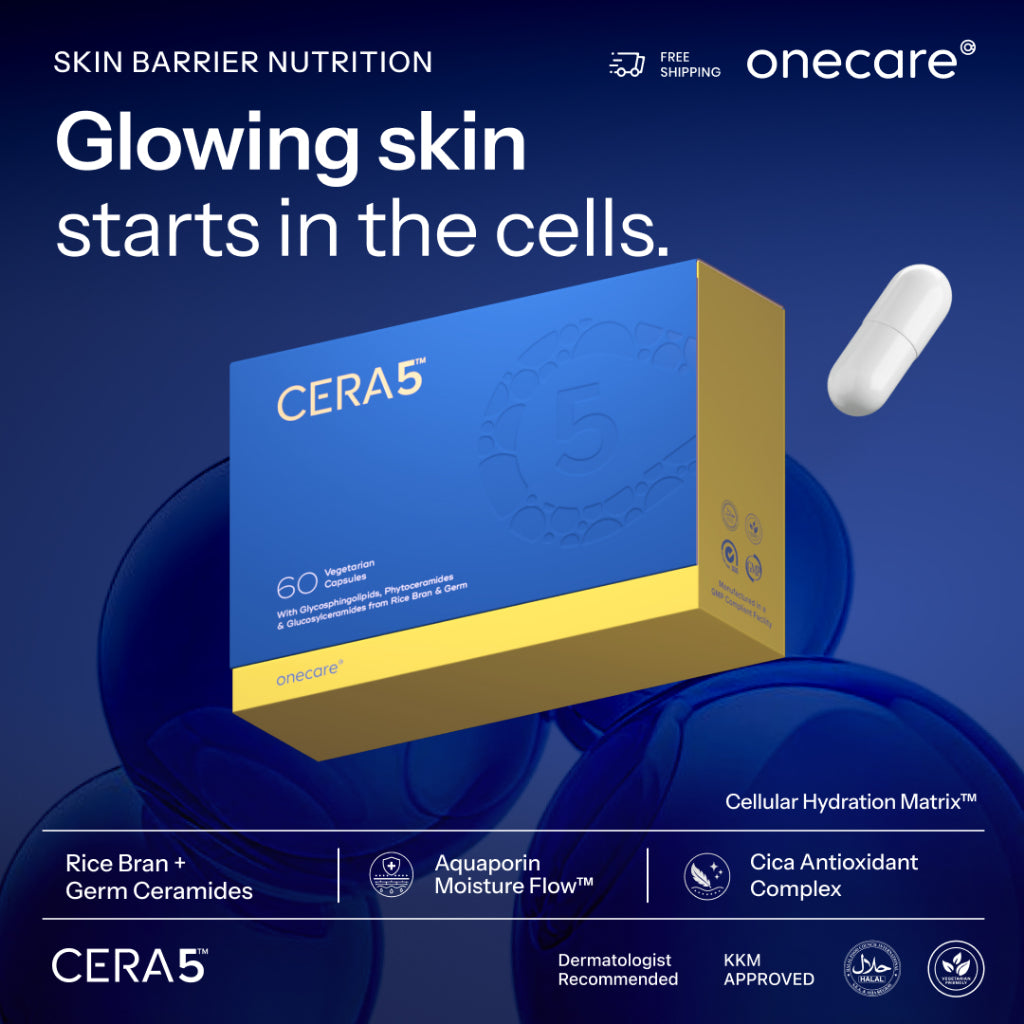 CERA5 | Skin Moisturizer | Natural Oral Moisturizing Supplement | Buy Online | Saffronskins India