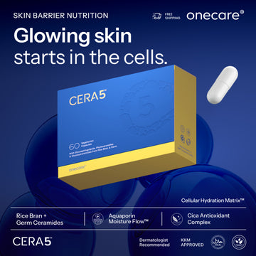 CERA5 | Skin Moisturizer | Natural Oral Moisturizing Supplement | Buy Online | Saffronskins India
