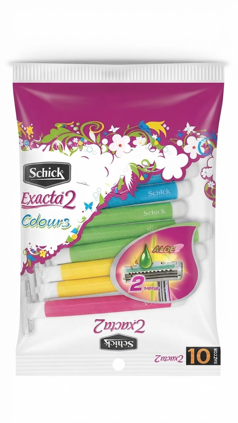 Schick EXACTA 2 FOR SENSITIVE  (Pack of 10) | Buy Online | Saffronskins India