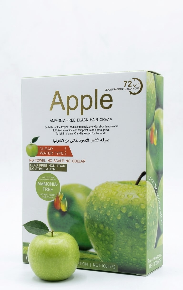 Apple amonia-free black hair cream 100ml | Buy Online | Saffronskins India