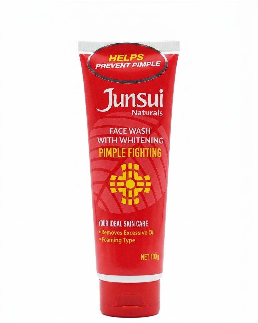 Junsui naturals face wash with whitening pimple fighting 100g| Buy Online | Saffronskins India