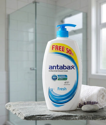 Antabax Antibacterial Shower Cream fresh derma protect| Buy Online | Saffronskins India