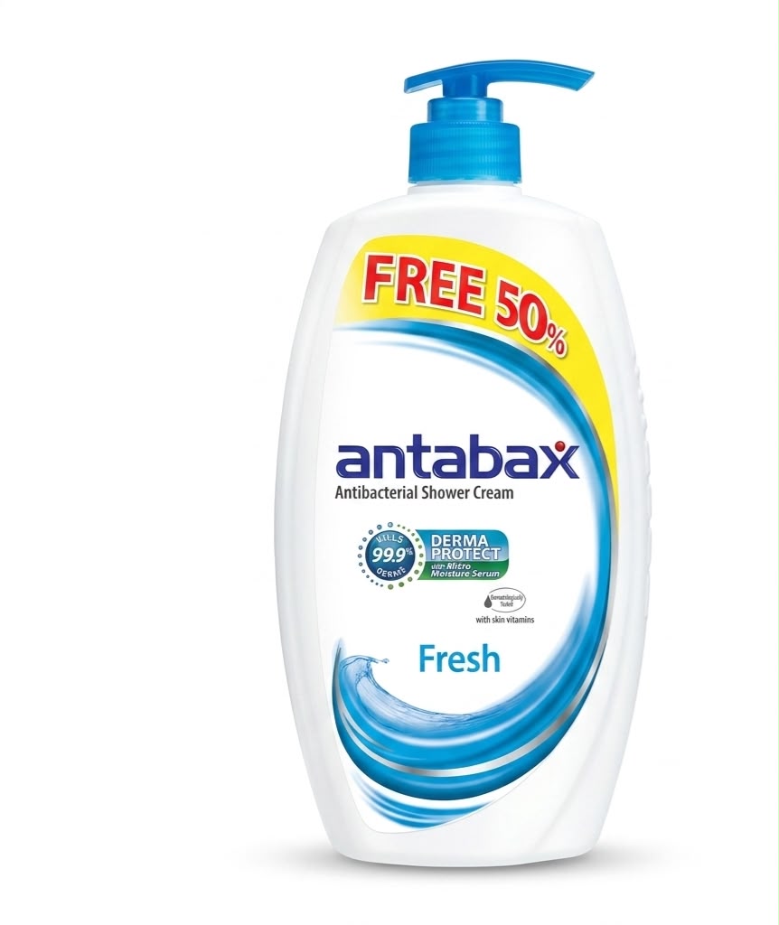 Antabax Antibacterial Shower Cream fresh derma protect| Buy Online | Saffronskins India