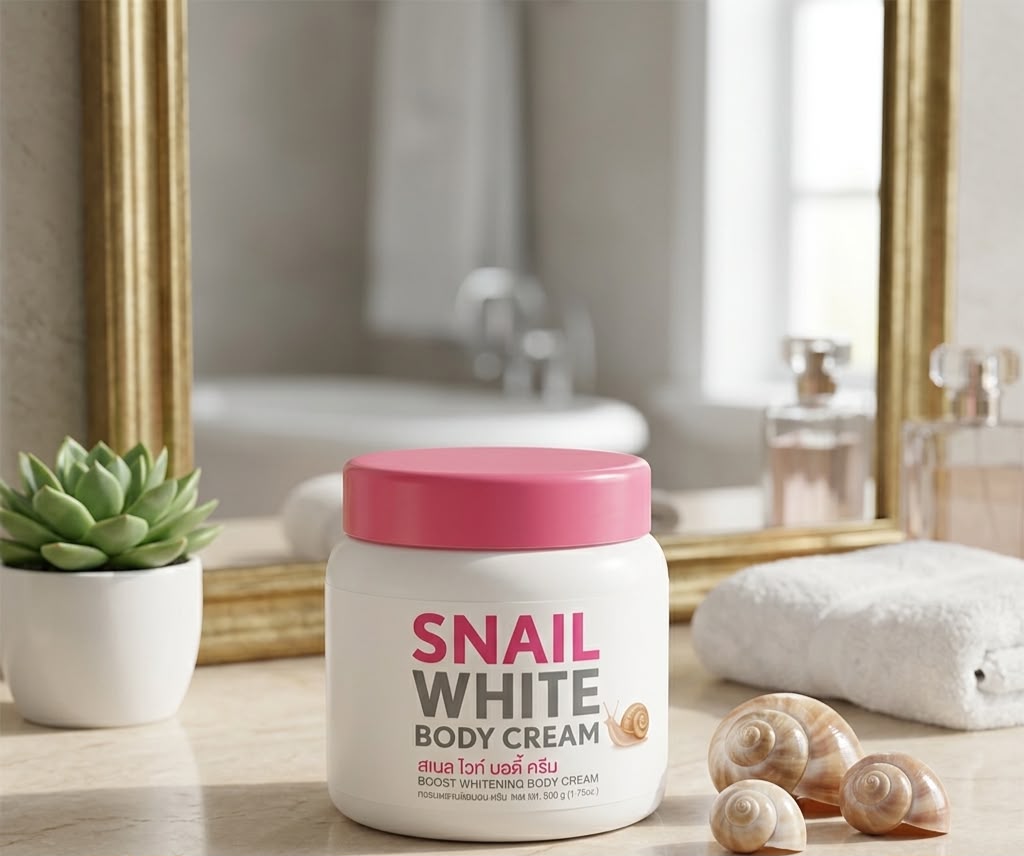 Snail white body cream boost whitening cream 200g| Buy Online | Saffronskins India