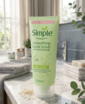 Simple smoothing facial scrub with rice granules 75ml| Buy Online | Saffronskins India