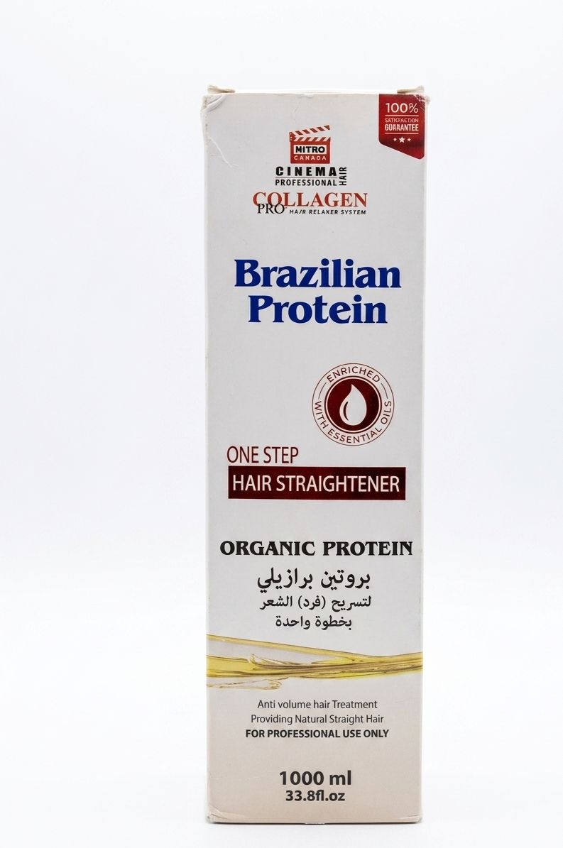 Cinema professionals collagen pro brazilian protein one step hair straightener organic protein 1000ml| Buy Online | Saffronskins India