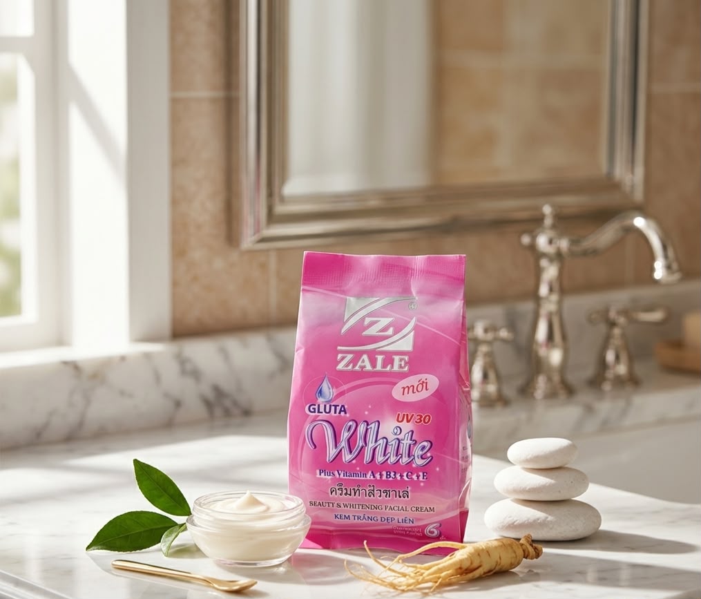 Zale gulta white uv 30 plus vitamin A + B3 + C + E instant beauty cream| Buy Online | Saffronskins India