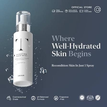 ORIQUE Hydrating Toner Mist | Moisturizing & Anti-Blemish Toner | Skin Refresher | Buy Online | Saffronskins India