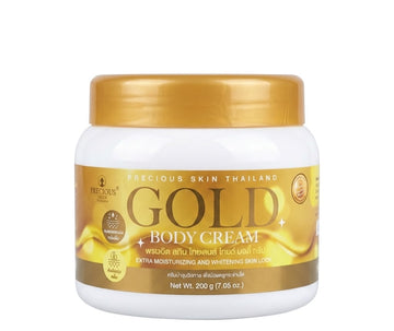 Precious skin thailand gold body cream Extra Moisturising and Whitening Skin Lock 200g| Buy Online | Saffronskins India