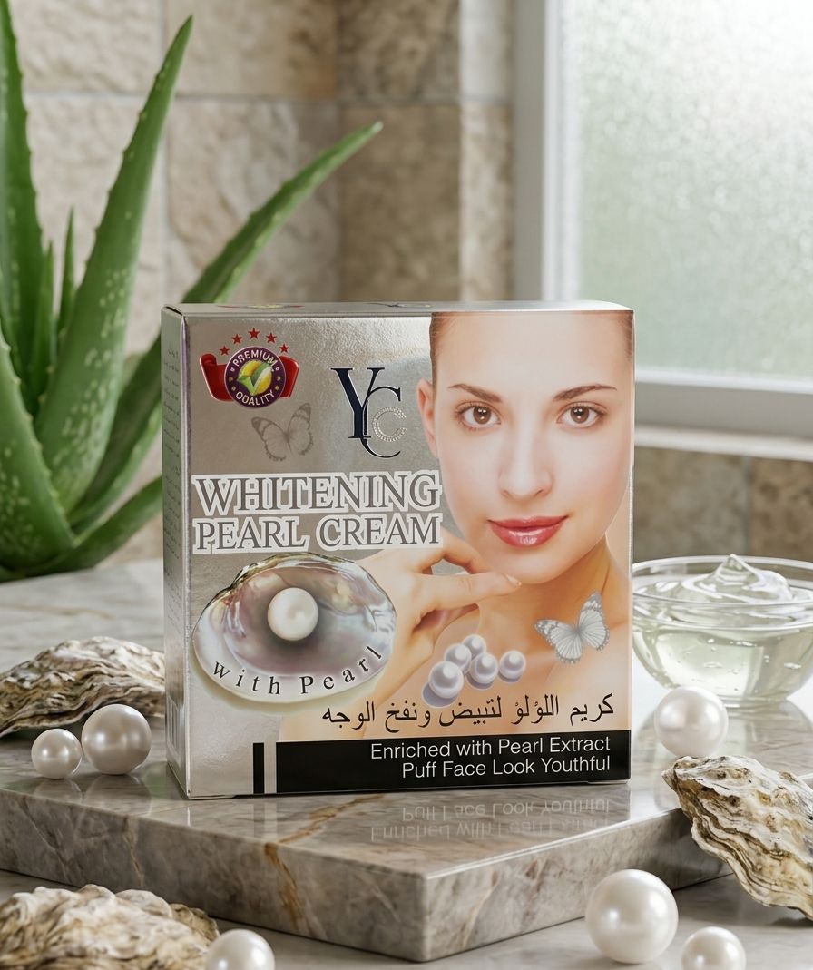YC whitening pearl cream face look youthful 50g| Buy Online | Saffronskins India