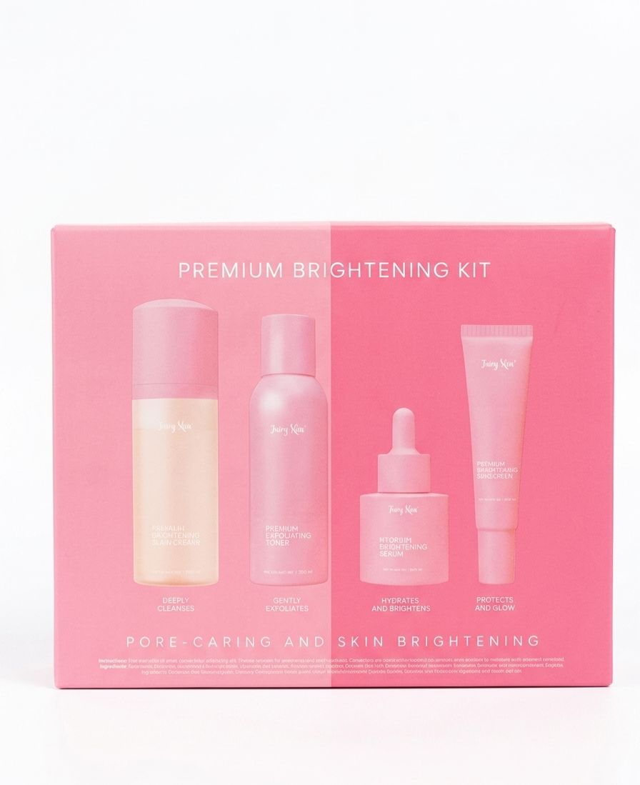 PREMIUM BRIGHTENING KIT PORE CARING AND SKIN BRIGHTENING| Buy Online | Saffronskins India
