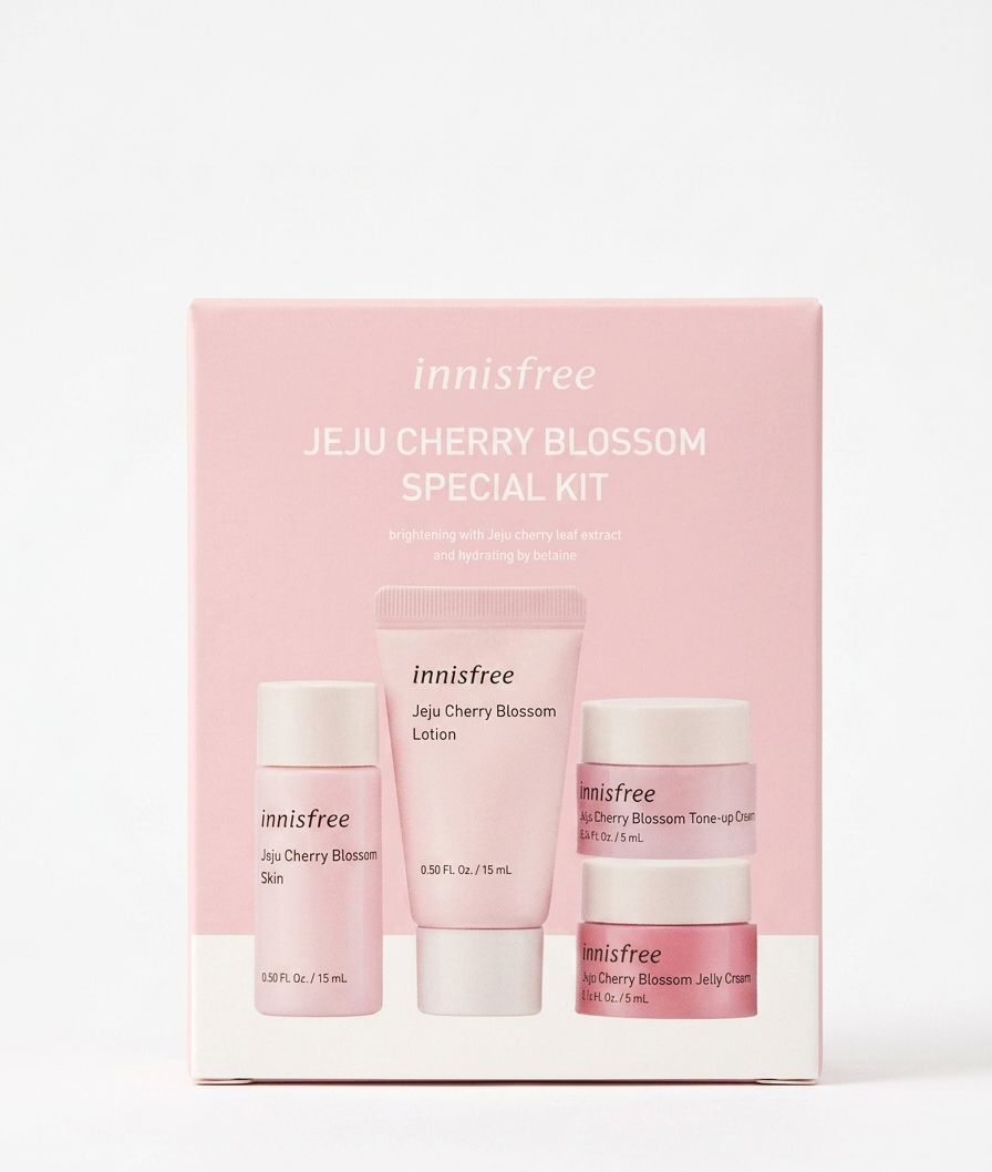 innisfree jeju cherry blossom special kit| Buy Online | Saffronskins India