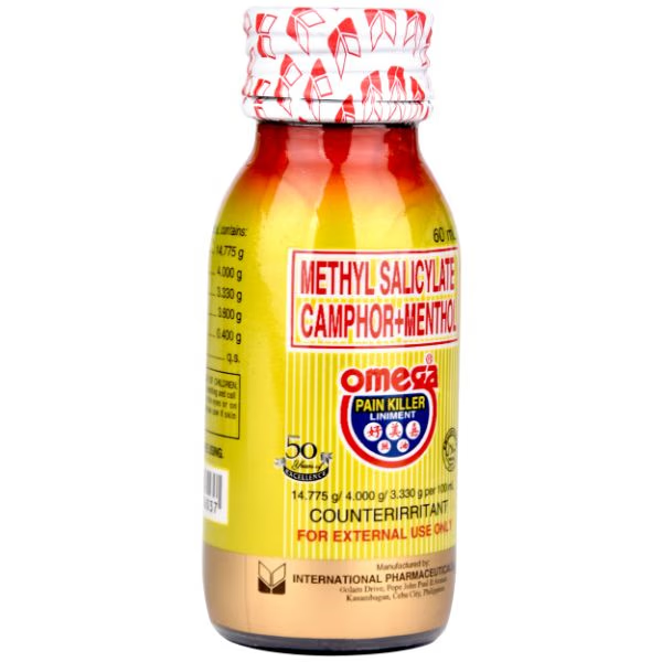 METHYL salicylate camphor menthol omega pain killer | Buy Online | Saffronskins India