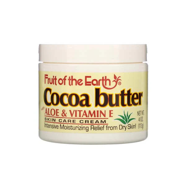 Fruit of the Earth Cocoa Butter with Aloe & Vitamin E Skin Care Cream| Buy Online | Saffronskins India