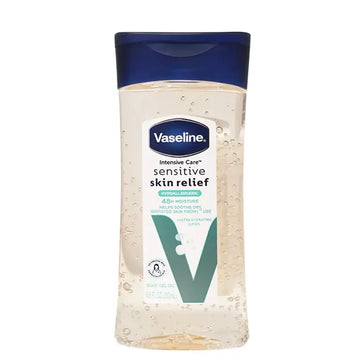 VASELINE Intensive care sensitive skin relief body gel oil| Buy Online | Saffronskins India