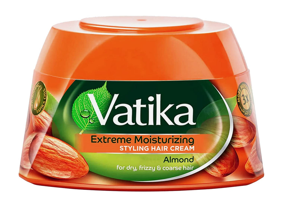 VATIKA Extreme Moisturizing styling hair cream(spanish almond)140ml