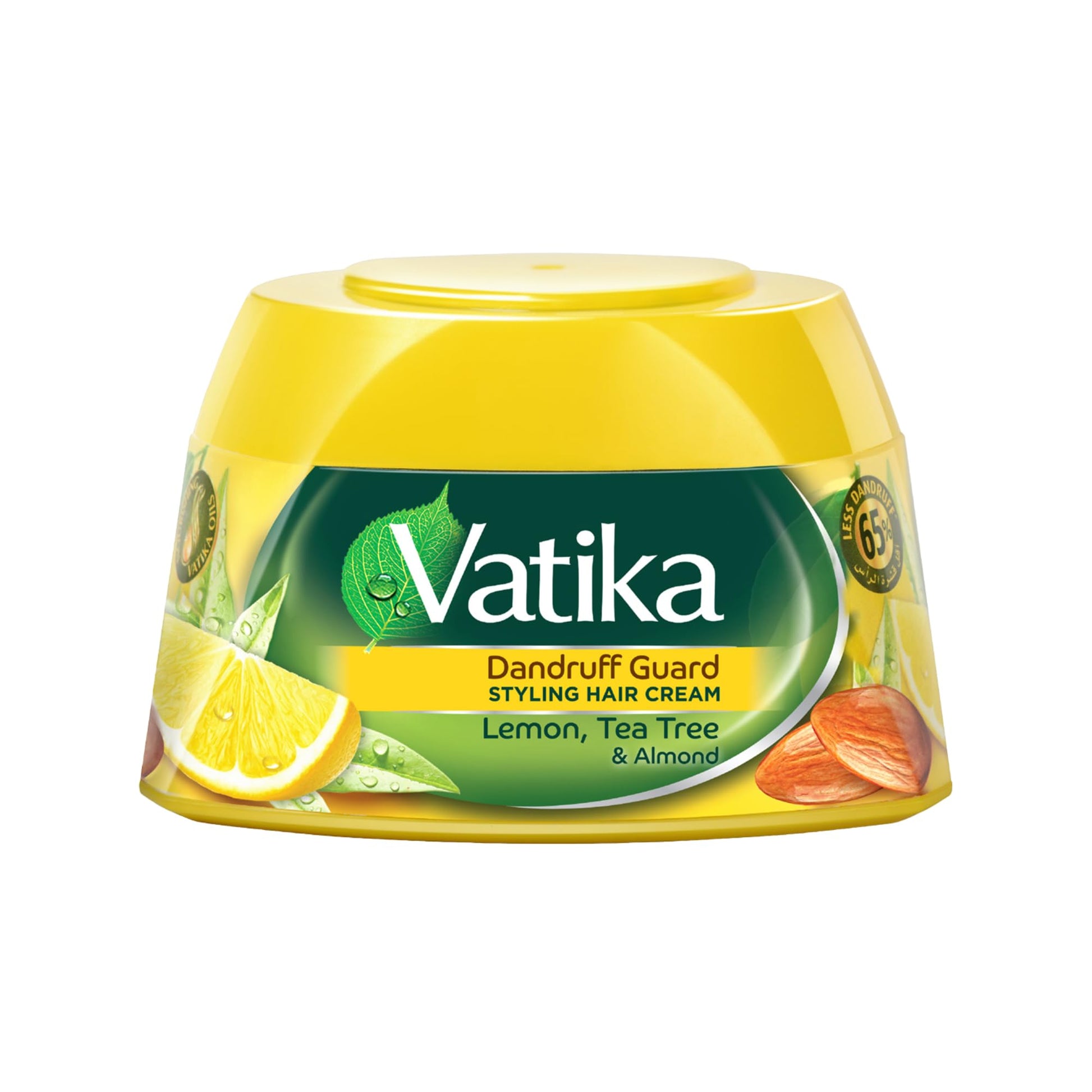 VATIKA Dandruff Guard styling hair cream(Lemon,Tea tree and Almond) 140ml